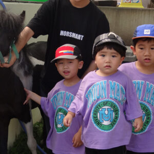 マリアこども園ポニーイベント写真